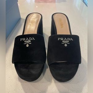 Black Prada Sandals